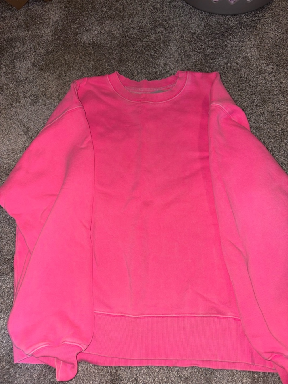 TNA Bright Pink Crewneck Sweatshirt - Picture 2 of 3